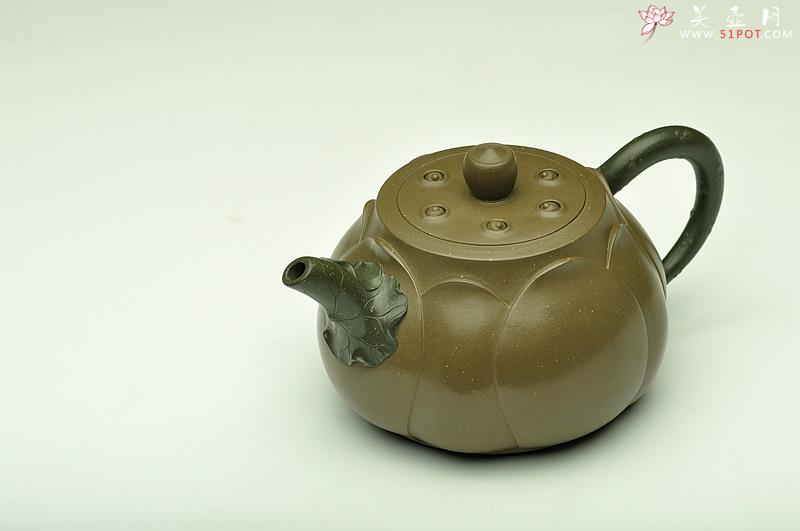 紫砂壶图片：原创作品孙伟强张新亚合作 灵秀之作 大气清美 宝莲 - 美壶网