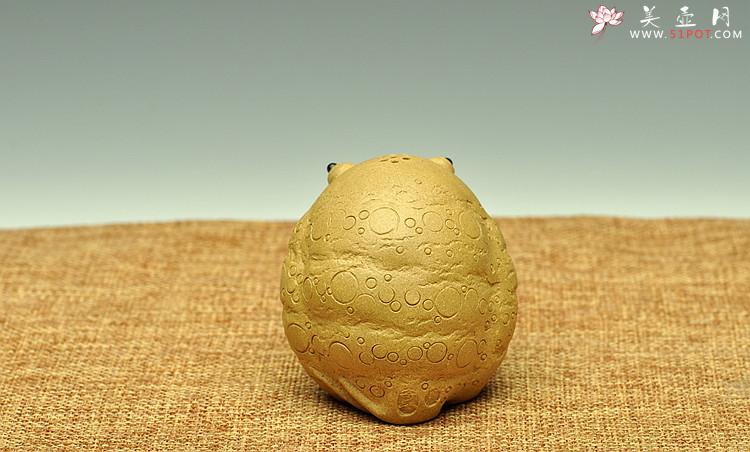 紫砂壶图片：全手茶宠 文房水注 年年有余   - 美壶网