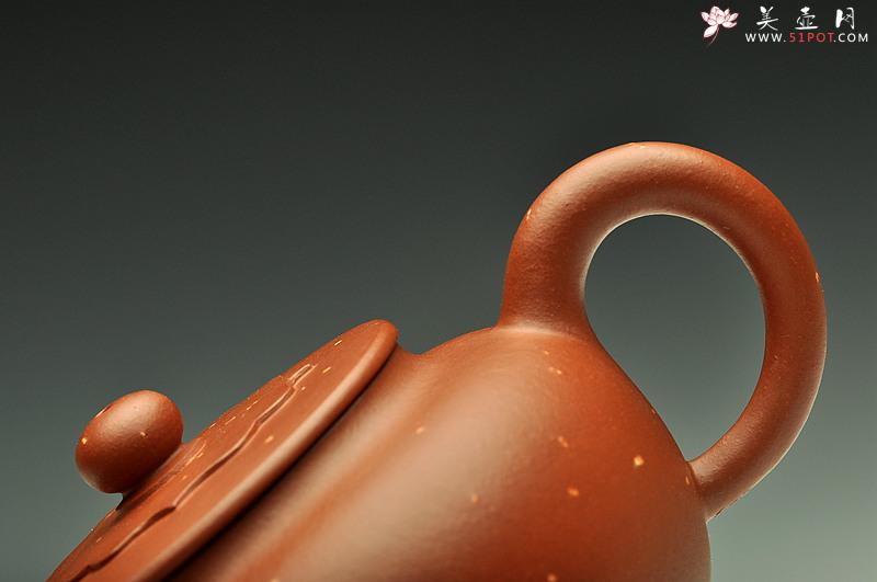 紫砂壶图片：温文尔雅 素雅精致  全手铺砂明华 - 美壶网