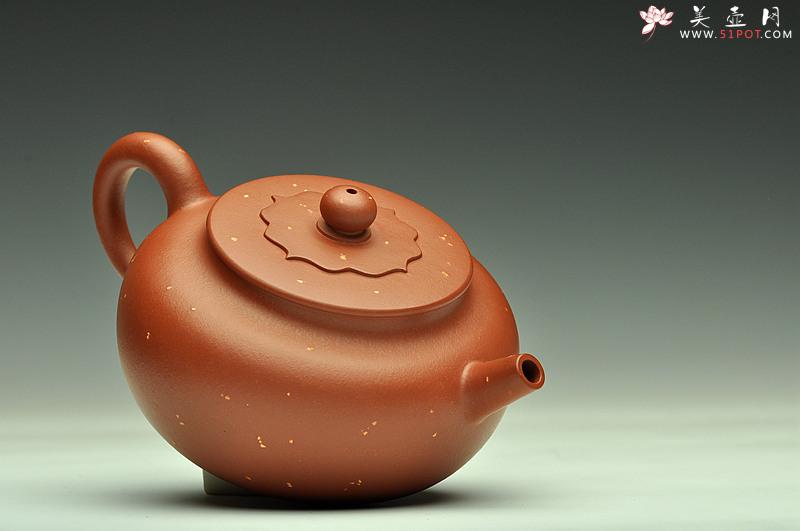 紫砂壶图片：温文尔雅 素雅精致  全手铺砂明华 - 美壶网