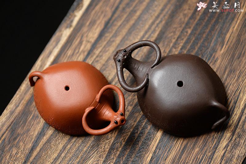 紫砂壶图片：施奇华最新文房水滴 好玩的茶宠 ~一对水牛o(∩_∩)o  - 美壶网