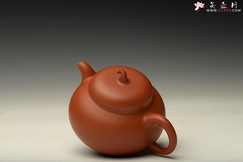 紫砂壶图片：娇艳迷人 饱满可人 ~ 全手朱泥茄段 - 美壶网