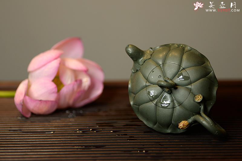 紫砂壶图片：习习清风 莲莲动情o(∩_∩)o  荷叶清风 孙伟强张新亚原创新品 夏雨荷 - 美壶网