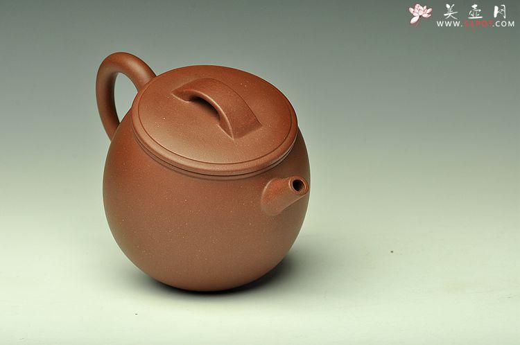 紫砂壶图片：和石装饰  全手米仓 实用精品 - 美壶网