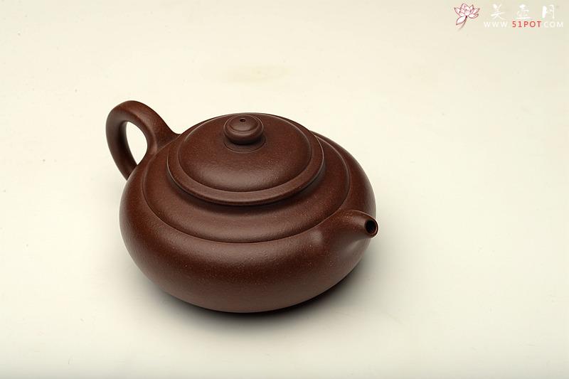 紫砂壶图片：线条优美 饱满精致 全手想泉 传统经典 - 美壶网