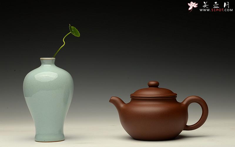 紫砂壶图片：邵春良最新作品 光素柔和 质朴大方 全手莲子 - 美壶网