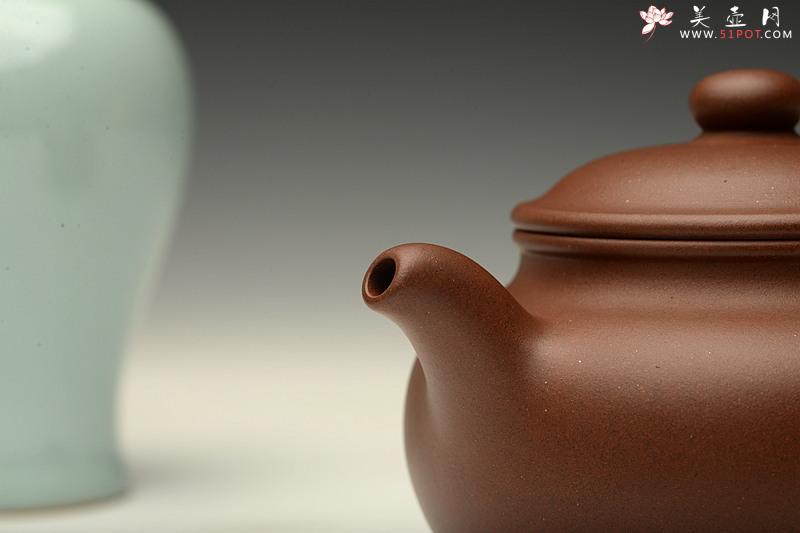 紫砂壶图片：邵春良最新作品 光素柔和 质朴大方 全手莲子 - 美壶网