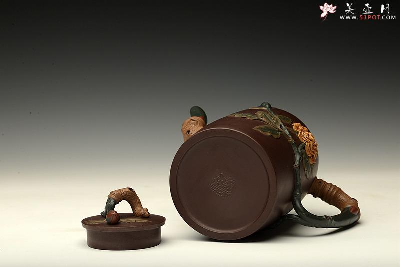 紫砂壶图片：那些花儿之月季花~ 精品重器 大美无言o(∩_∩)o  - 美壶网