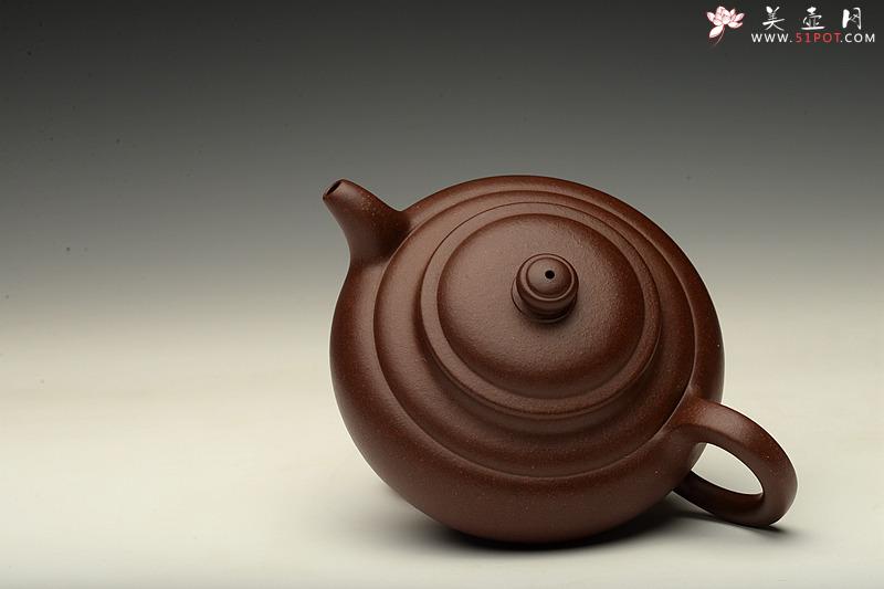 紫砂壶图片：线条优美 饱满精致 全手想泉 传统经典 - 美壶网