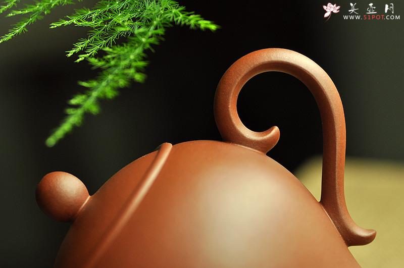 紫砂壶图片：款款深情 线条优美  夏艳美人~ 茶盘尤物o(∩_∩)o  - 美壶网