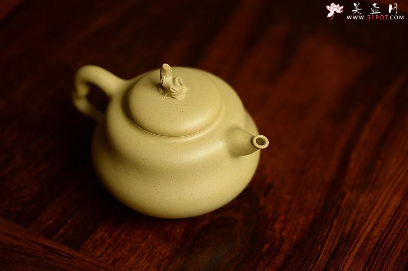 紫砂壶图片：潘小东原创 文气雅致 采意化型 全手禅缘 - 美壶网