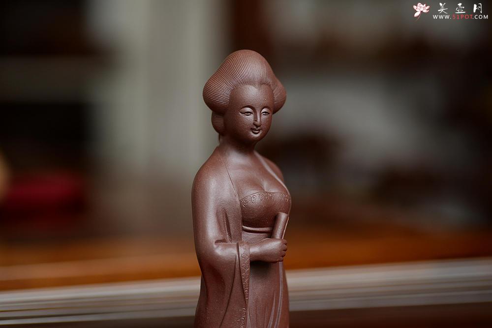 紫砂壶图片：书香美女  原矿紫泥 - 美壶网