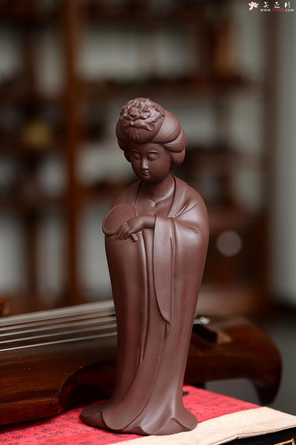 紫砂壶图片：书香美女  原矿紫泥 - 美壶网