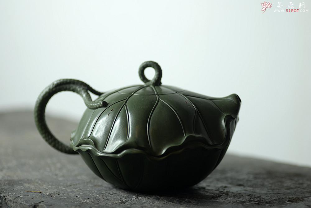 紫砂壶图片：清风徐徐 荷叶微卷有清香之和合  孙伟强张新亚原创作品 至美清廉 - 美壶网