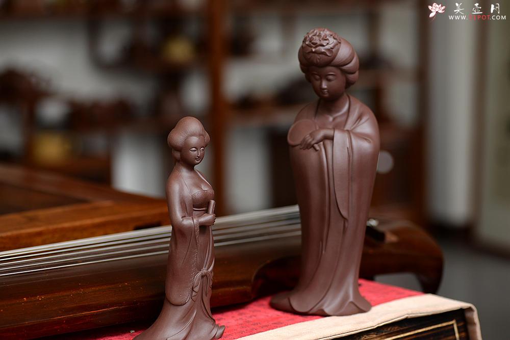 紫砂壶图片：书香美女  原矿紫泥 - 美壶网