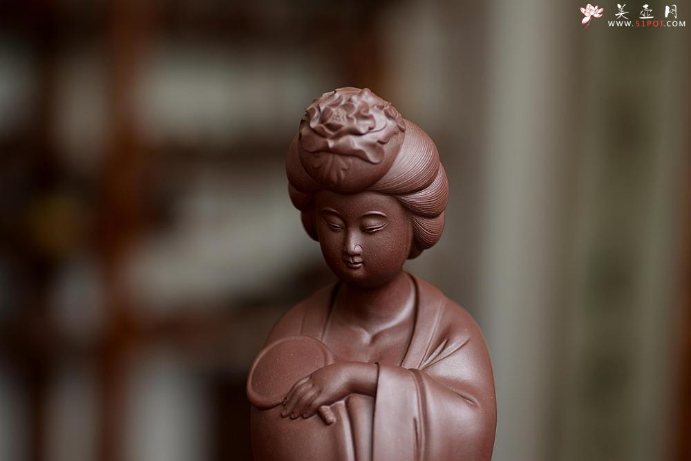 紫砂壶图片：书香美女  原矿紫泥 - 美壶网