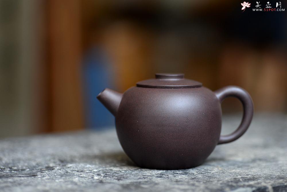 紫砂壶图片：天天特惠 美壶定制 古朴小品 经典巨轮 杀茶利器 入门之选 - 美壶网
