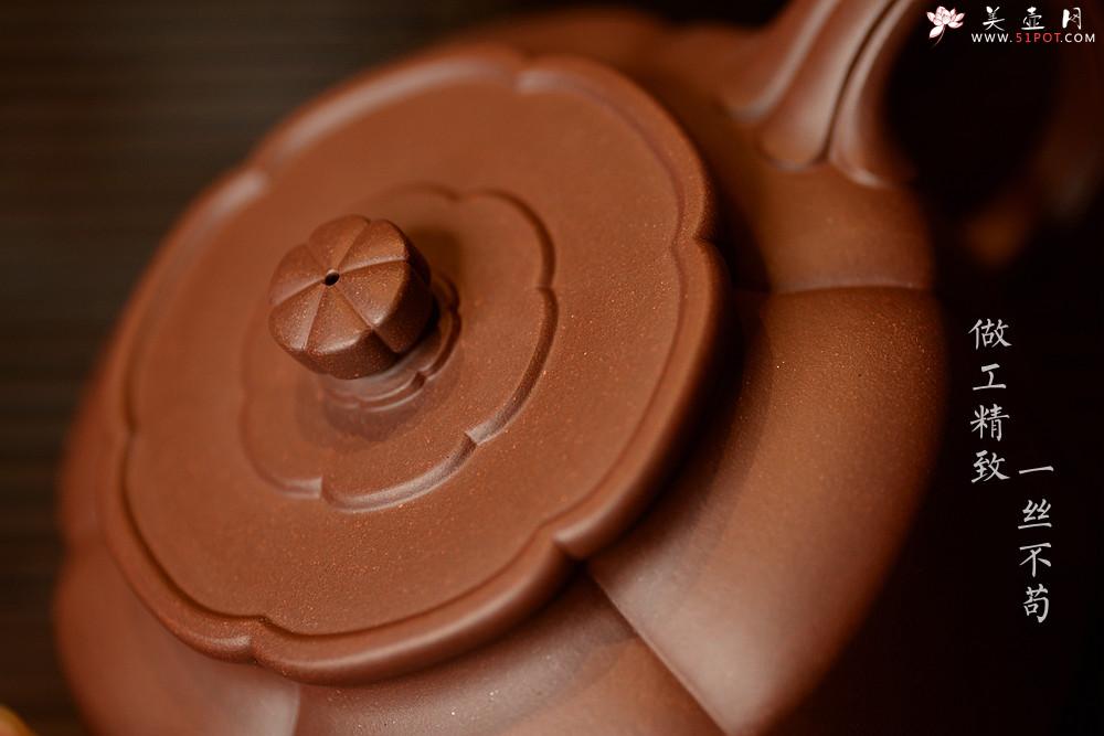 紫砂壶图片：方圆堂许嘉年 经典代表作 全手梅花周盘 浑厚大气  - 美壶网