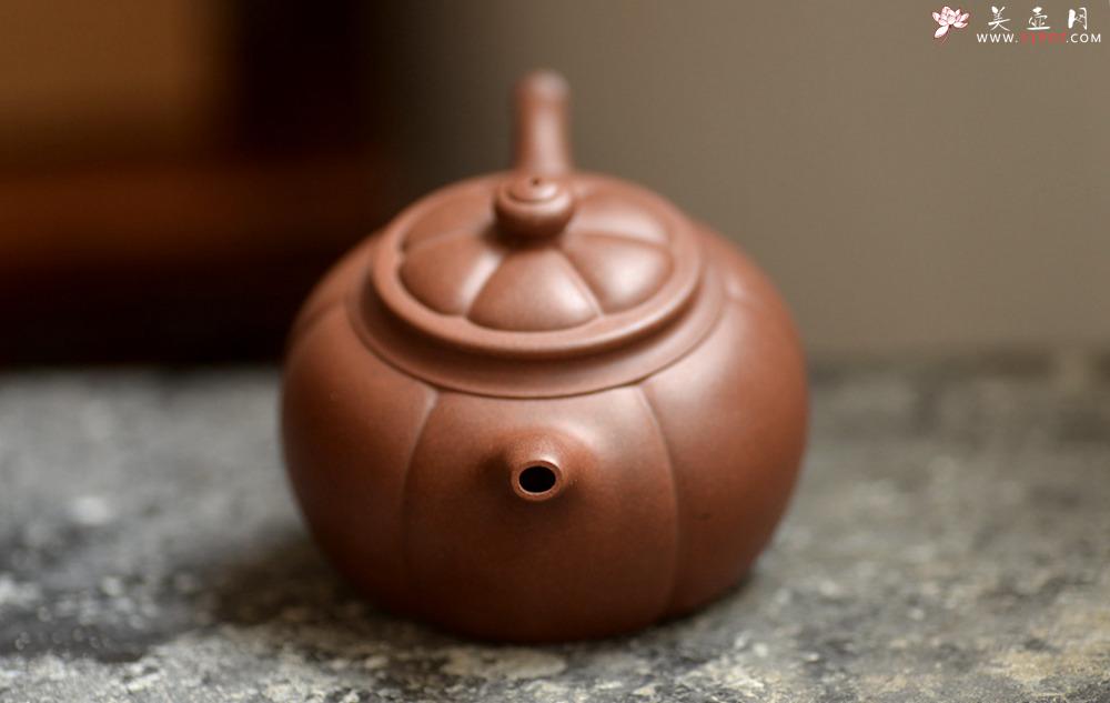 紫砂壶图片：徐亚春老师新作 身桶饱满 明针优秀~筋纹 六合 - 美壶网