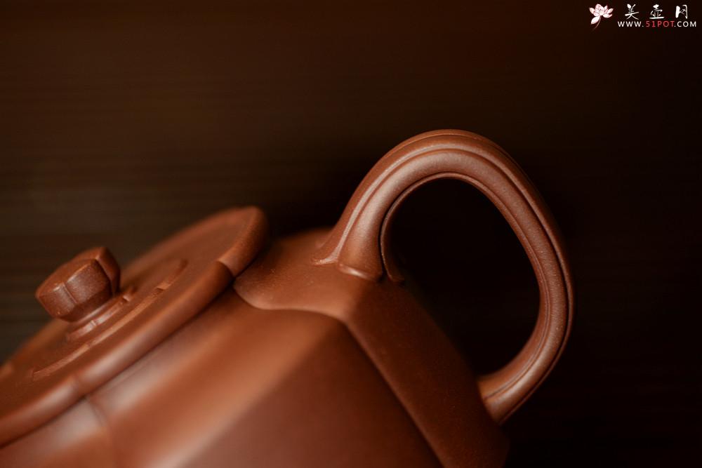 紫砂壶图片：方圆堂许嘉年 经典代表作 全手梅花周盘 浑厚大气  - 美壶网