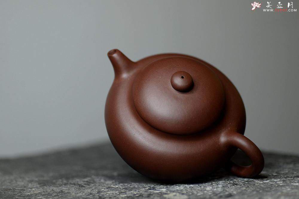 紫砂壶图片：张智耀新作 饱满敦厚 传统实用 全手圆乐 - 美壶网