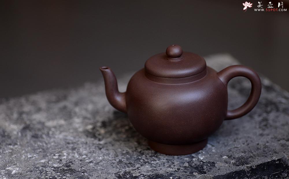 紫砂壶图片：全手宫灯 端庄大气 典雅优美 - 美壶网