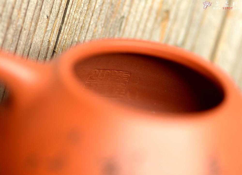 紫砂壶图片：优质小红泥 文气全手石瓢 骨肉均挺之精品 - 美壶网