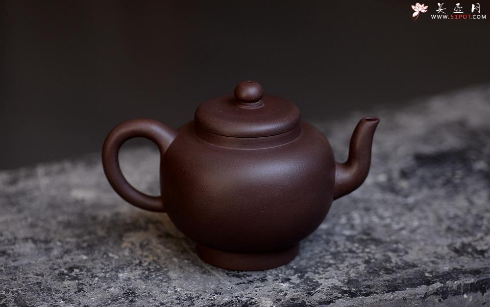 紫砂壶图片：全手宫灯 端庄大气 典雅优美 - 美壶网