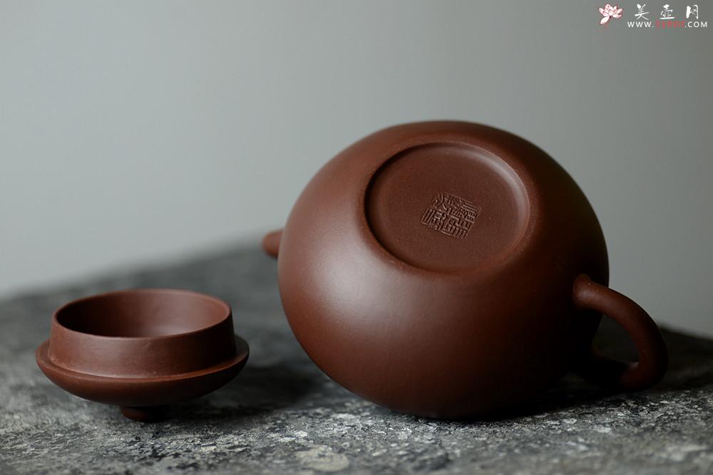 紫砂壶图片：张智耀新作 饱满敦厚 传统实用 全手圆乐 - 美壶网