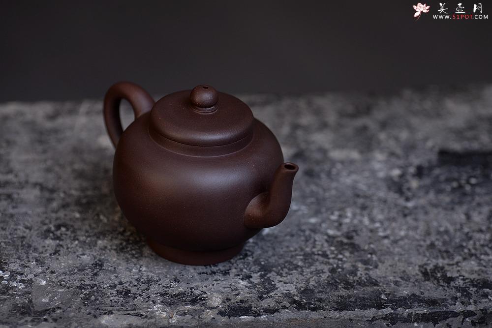 紫砂壶图片：全手宫灯 端庄大气 典雅优美 - 美壶网