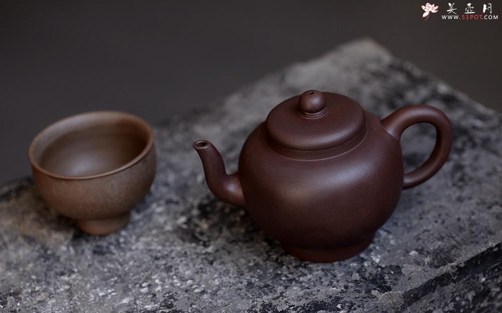 紫砂壶图片：全手宫灯 端庄大气 典雅优美 - 美壶网