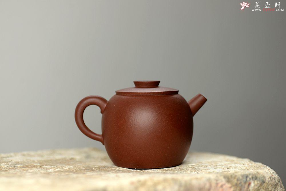 紫砂壶图片：杀茶利器 传统实用 全手巨轮珠 做工精致  - 美壶网