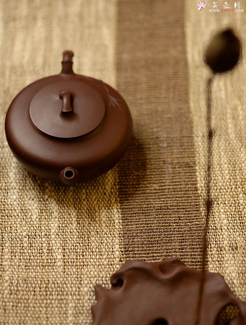 紫砂壶图片:灵秀之作 潘丹初全手竹趣二式 线条简练 爱不释手 - 美壶网