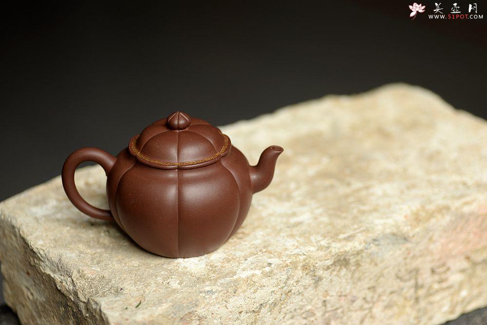 紫砂壶图片：酒虎新作 饱满敦厚 肌理丰润~  全手圆满 - 美壶网