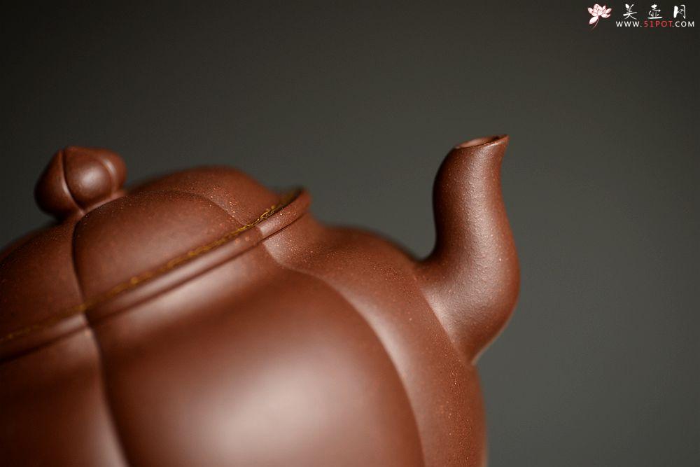 紫砂壶图片：酒虎新作 饱满敦厚 肌理丰润~  全手圆满 - 美壶网