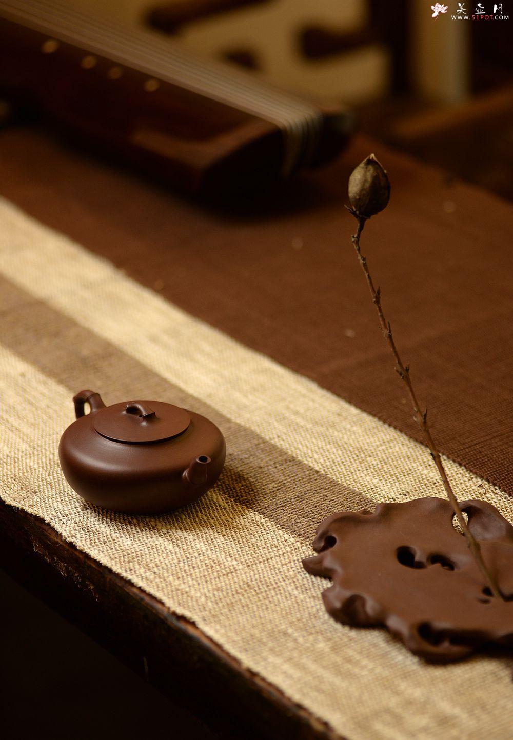 紫砂壶图片:灵秀之作 潘丹初全手竹趣二式 线条简练 爱不释手 - 美壶网