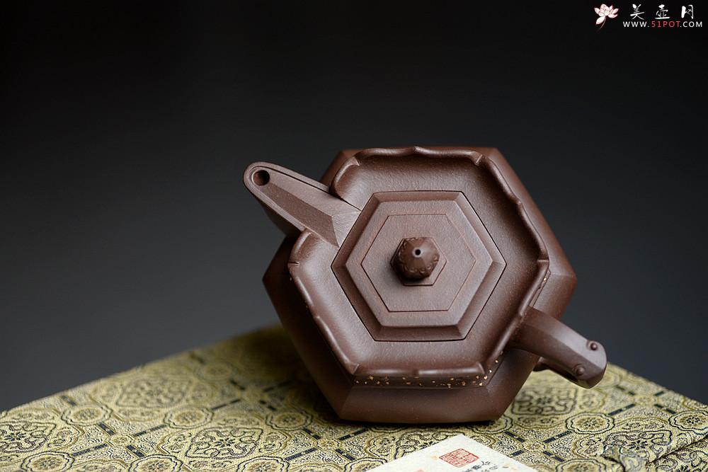 紫砂壶图片：史金妹经典之作 精品如意僧帽  传统文化 做工精致 - 美壶网