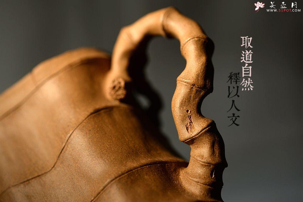 紫砂壶图片：林秀明原创 道法自然 释以人文 全手清逸系列~ - 美壶网