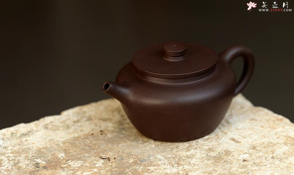 紫砂壶图片：鸿渝山房新品 美壶特惠 桑扁 耐品实用 - 美壶网