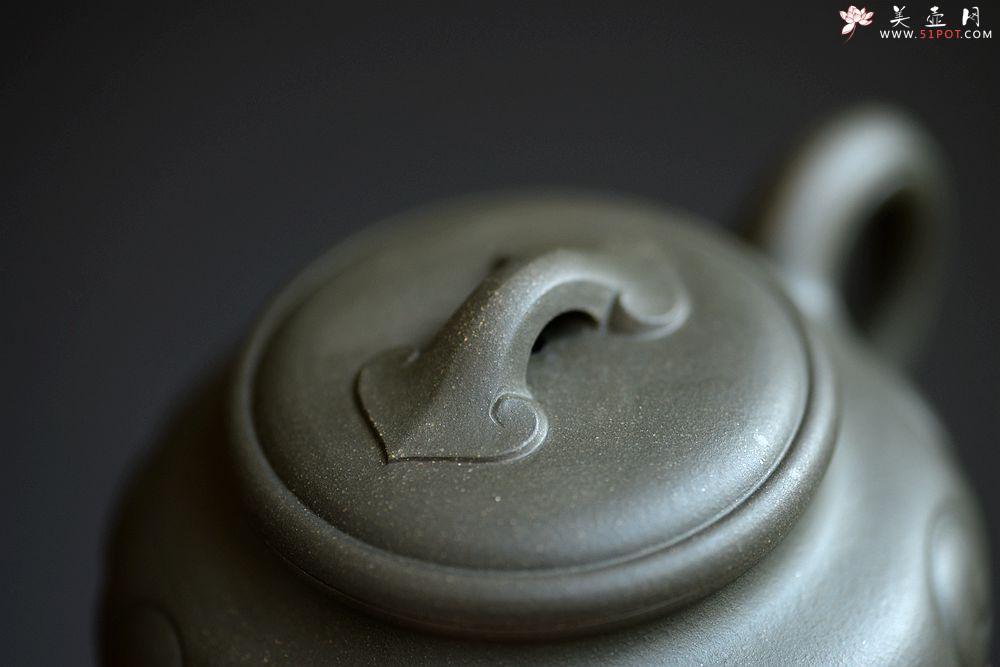 紫砂壶图片：青段仿古如意 典雅之作 雍容华贵~ 精工 - 美壶网