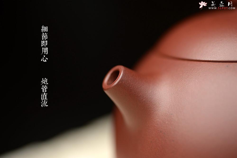 紫砂壶图片：美壶特惠 经典传统 寅春西施 优质枣红泥 逸韵丰华 - 美壶网