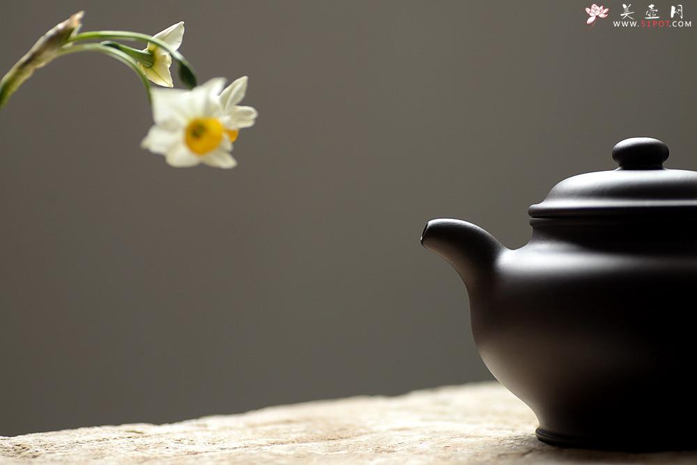 紫砂壶图片：邵春良甲午年全手新作 厚重大气 古朴典雅 大亨掇只 光素经典传奇 - 美壶网