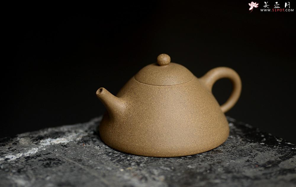 紫砂壶图片：美壶特惠 老味经典 石铫壶 原矿老段泥 - 美壶网
