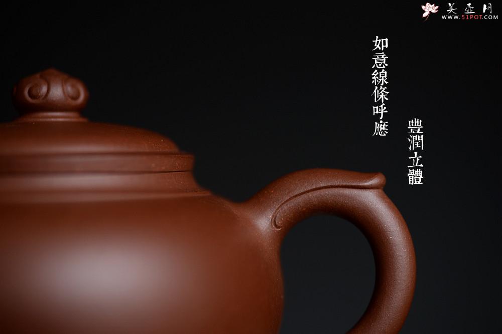 紫砂壶图片：精工实力派储俊伟代表作 厚雅飘逸 经典实用 全手小处处如意 - 美壶网