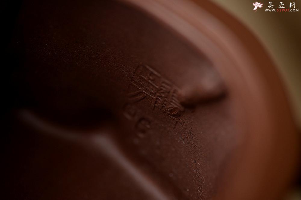 紫砂壶图片：花货奇才顾正芳近作 刚正挺拔  全手精品葡萄桩 - 美壶网