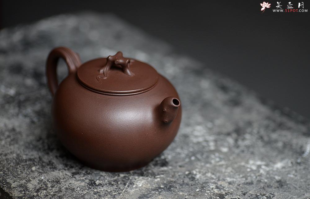 紫砂壶图片：高雪琴全手花趣 线条流畅 构思精妙 新意花器 - 美壶网