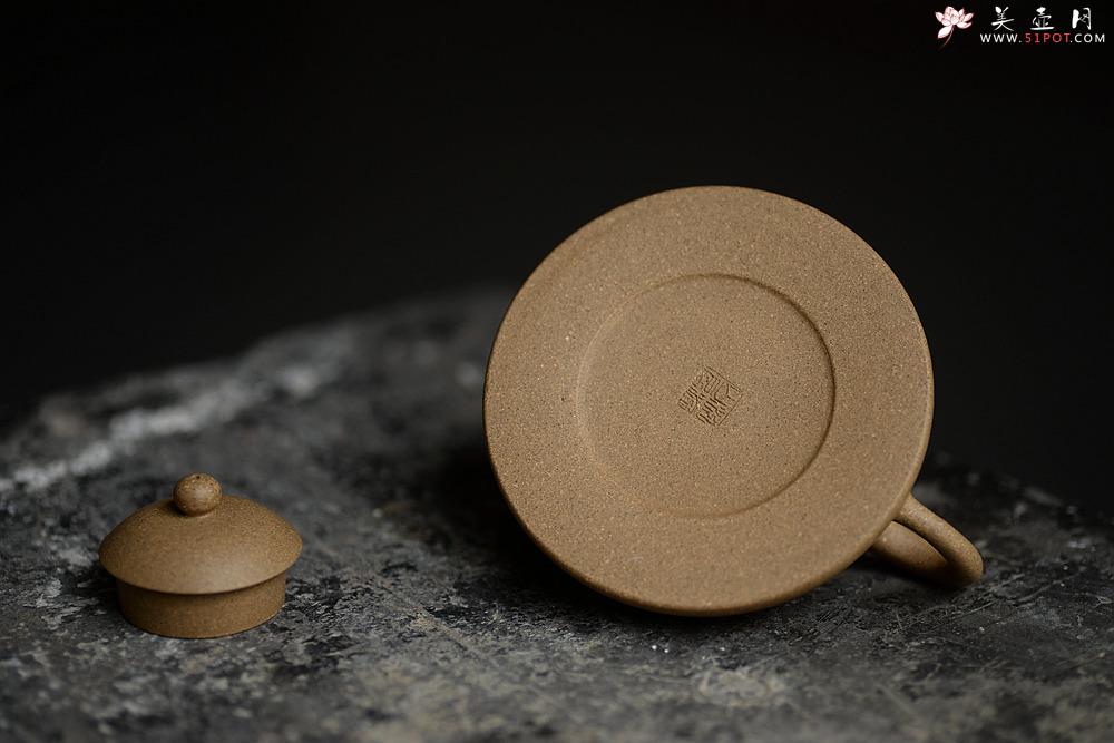 紫砂壶图片：美壶特惠 老味经典 石铫壶 原矿老段泥 - 美壶网