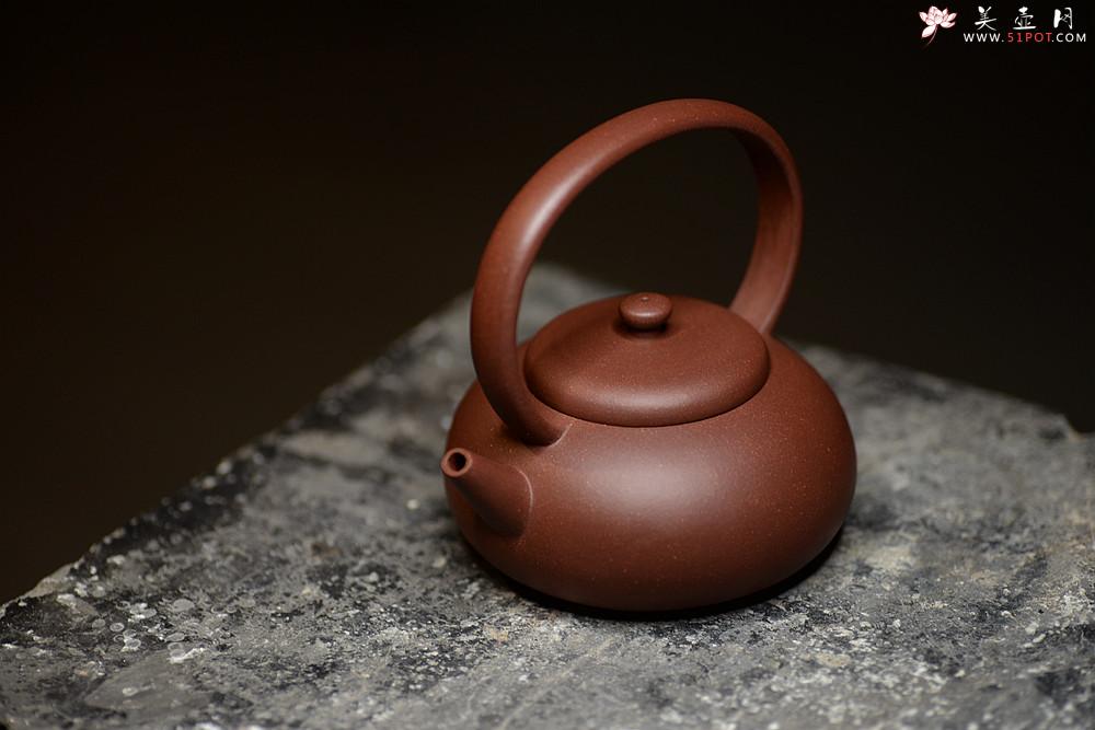 紫砂壶图片：路达全手新作  美壶特惠 无相提梁 质朴之风~ - 美壶网