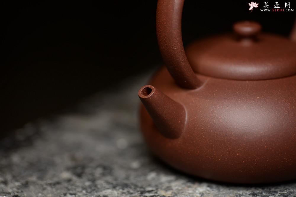 紫砂壶图片：路达全手新作  美壶特惠 无相提梁 质朴之风~ - 美壶网