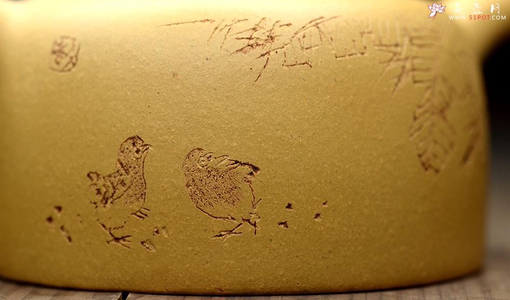 紫砂壶图片：曲峰大气作品 全手大牛盖莲子 实力精品 - 美壶网